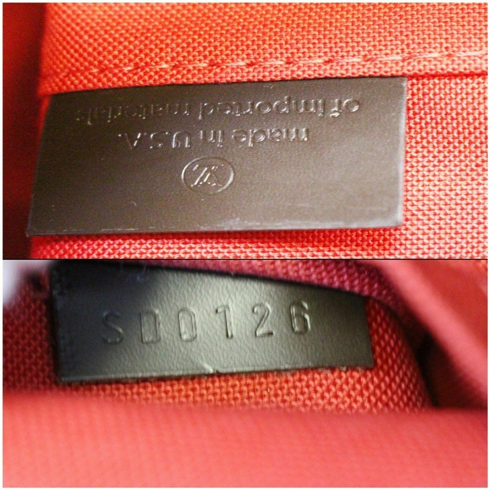 LOUIS VUITTON Alma MM Damier Ebene Satchel Bag - Picture 6 of 8